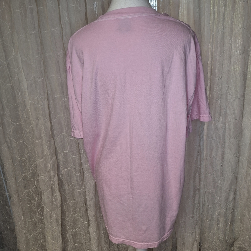 Comfort Colors Pink Free Bird Tee Shirt - Picture 4 of 5